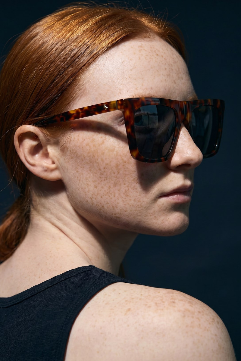 Rina Leopard Green Güneş Gözlüğü