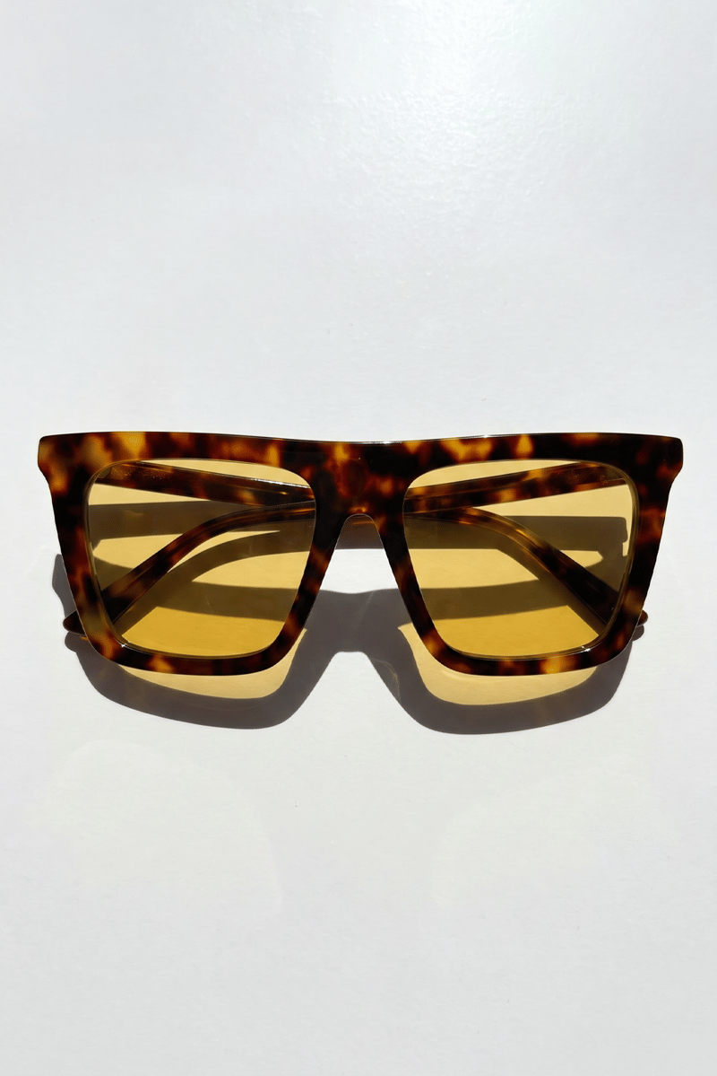 Rina Leopard Yellow Erkek Güneş Gözlüğü