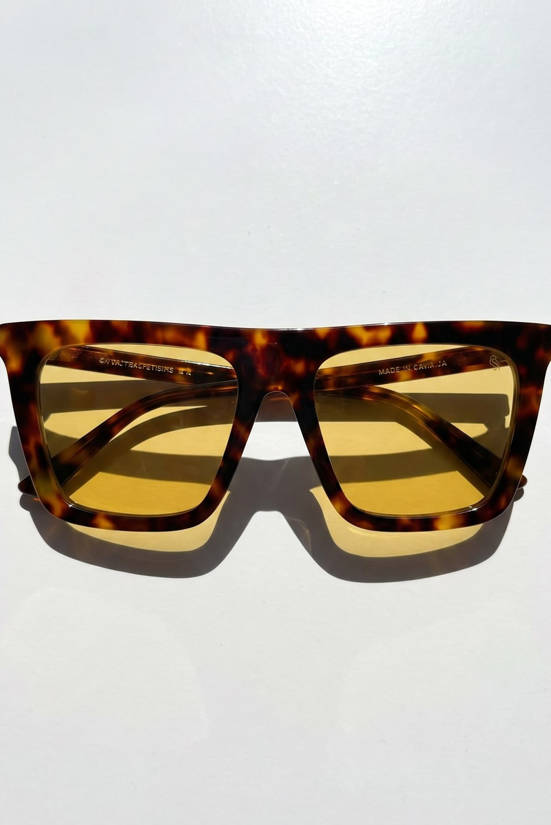 Rina Leopard Yellow Güneş Gözlüğü