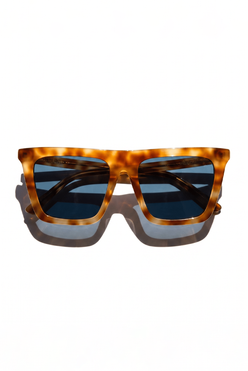 Rina Orange Leopard Blue Erkek Güneş Gözlüğü