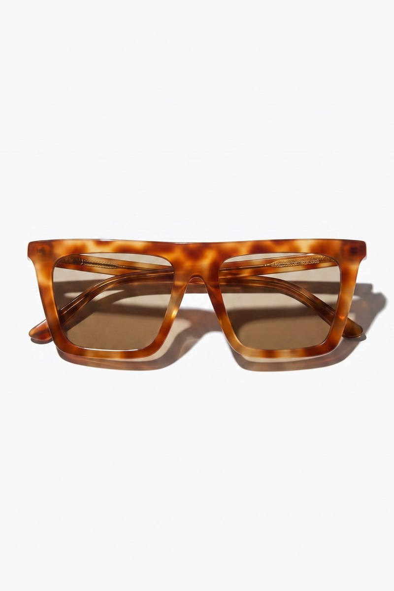 Rina Orange Leopard Nude Güneş Gözlüğü