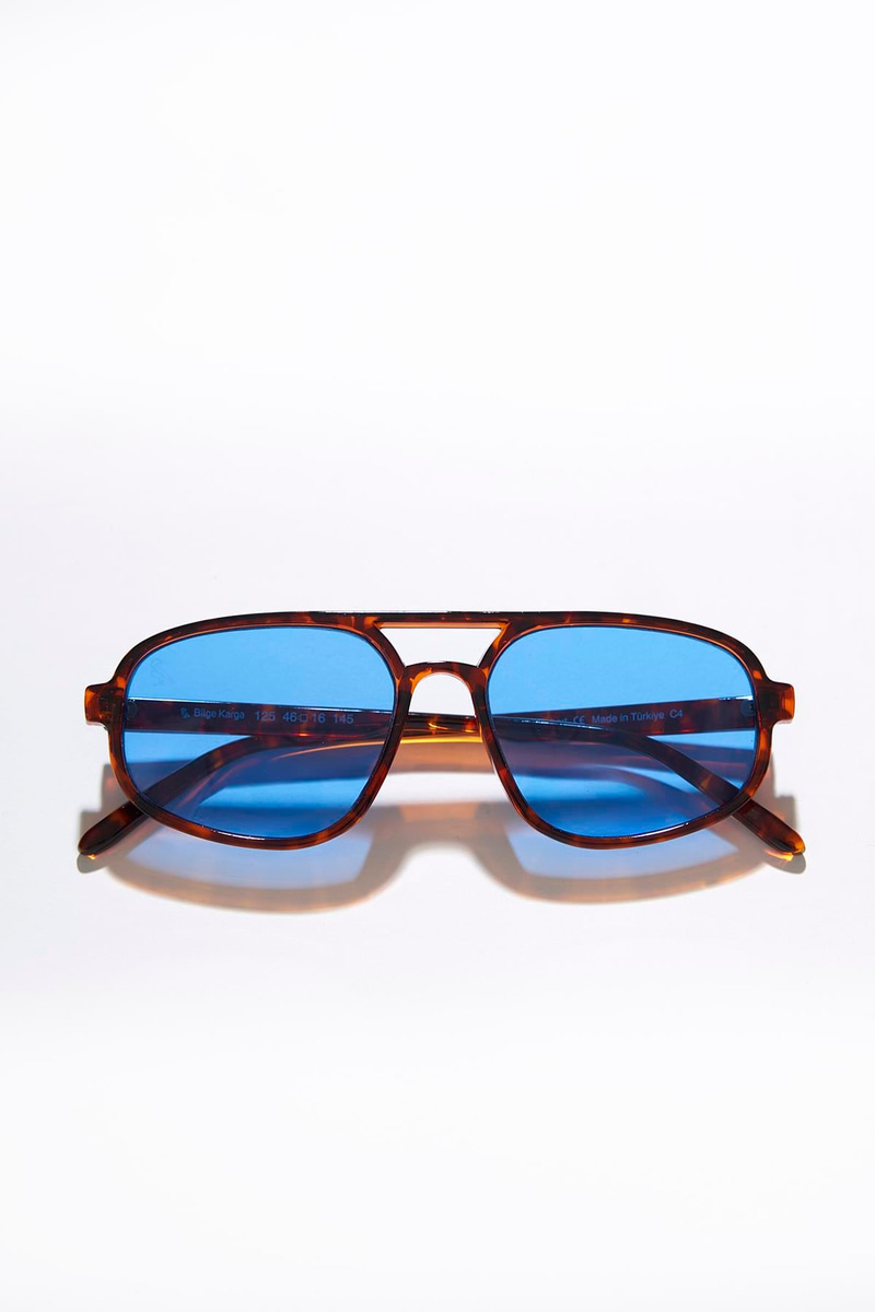 Robert Leopard Blue Güneş Gözlüğü