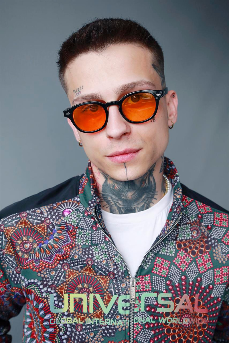 Ryan Black Orange Erkek Güneş Gözlüğü