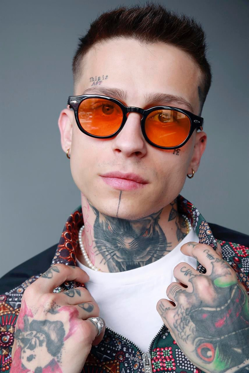 Ryan Black Orange Erkek Güneş Gözlüğü