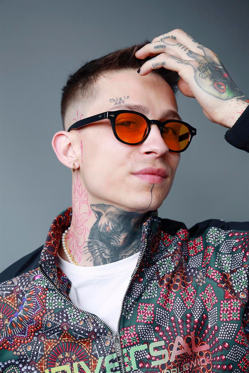 Ryan Black Orange Erkek Güneş Gözlüğü