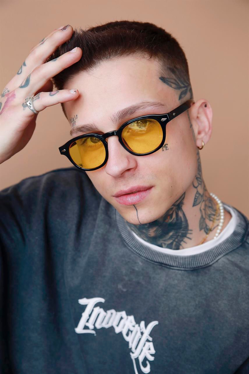 Ryan Black Yellow Erkek Güneş Gözlüğü