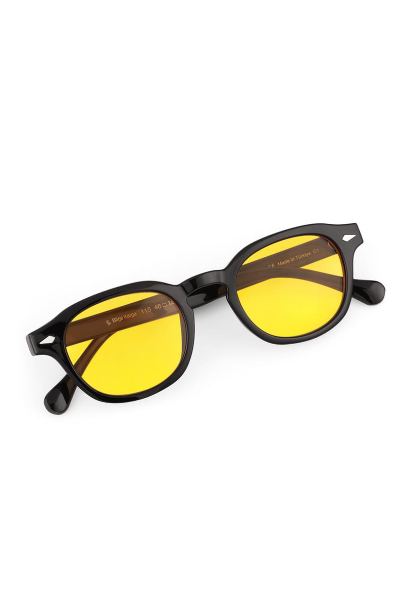 Ryan Black Yellow Erkek Güneş Gözlüğü