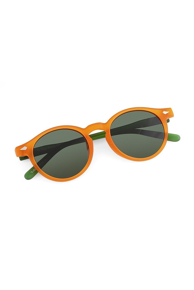Sabina Matt Orange Green Güneş Gözlüğü
