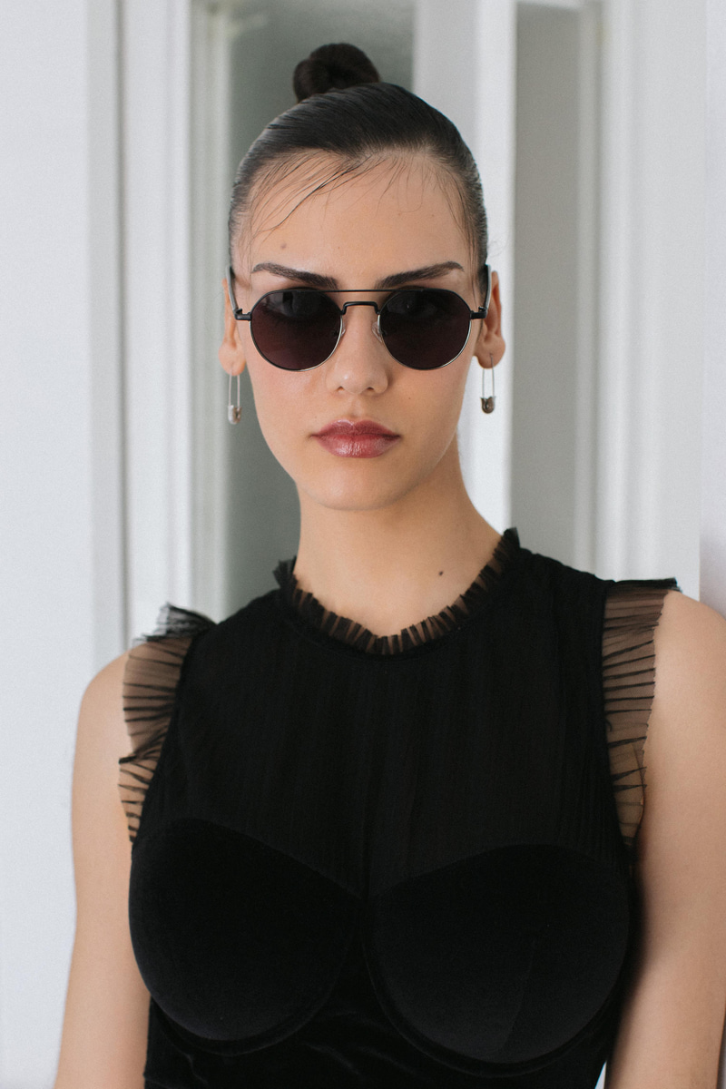 Sakarca Black Silver Black Güneş Gözlüğü