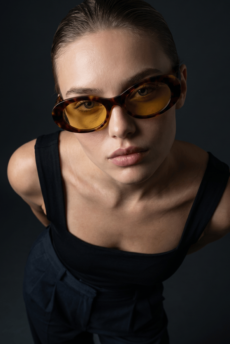 Seno Leopard Yellow Güneş Gözlüğü