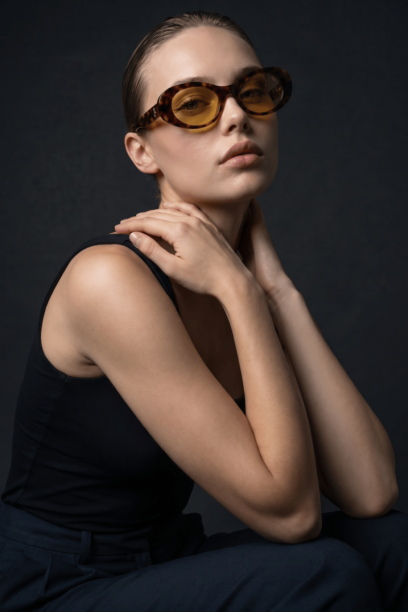 Seno Leopard Yellow Güneş Gözlüğü