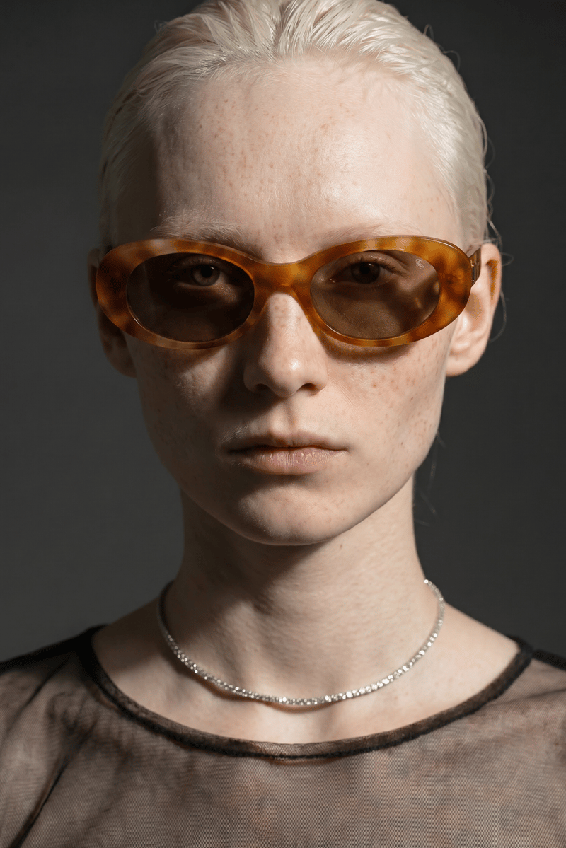 Seno Orange Leopard Nude Güneş Gözlüğü