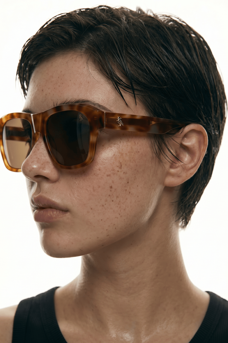 Seya Orange Leopard Brown Güneş Gözlüğü