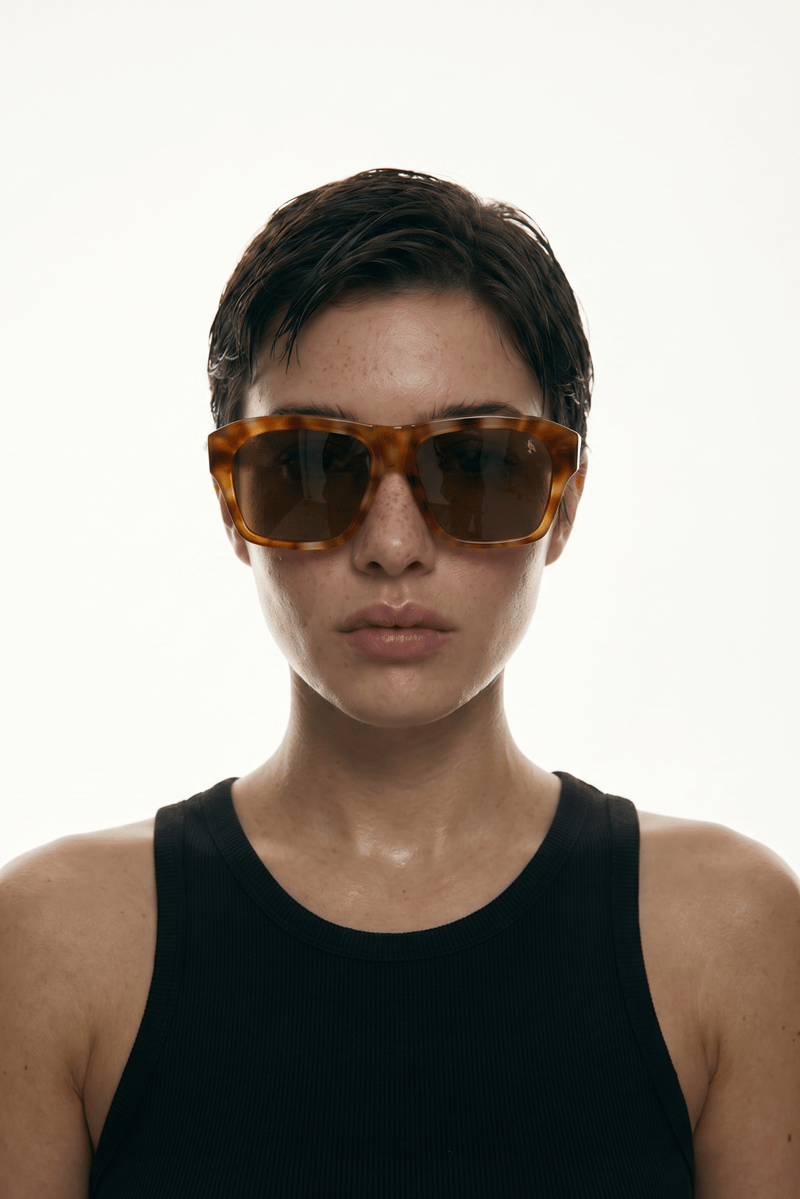 Seya Orange Leopard Brown Güneş Gözlüğü