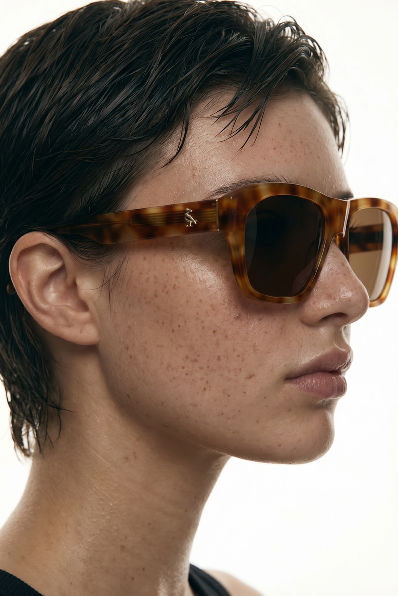 Seya Orange Leopard Brown Güneş Gözlüğü