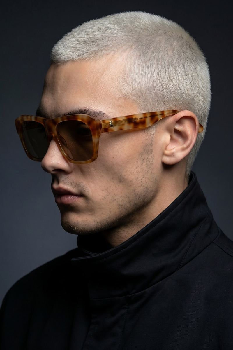 Seya Orange Leopard Nude Erkek Güneş Gözlüğü