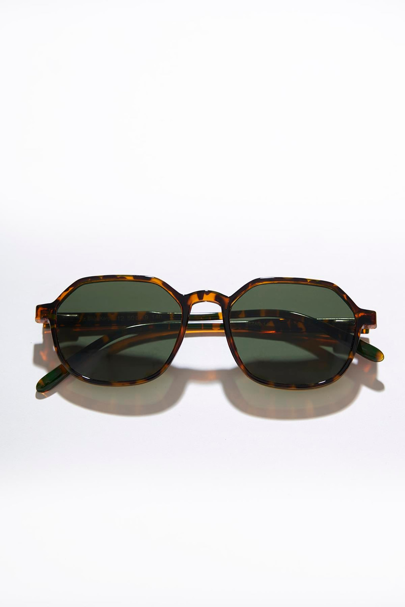 Sezar Magic Leopard Green Erkek Güneş Gözlüğü