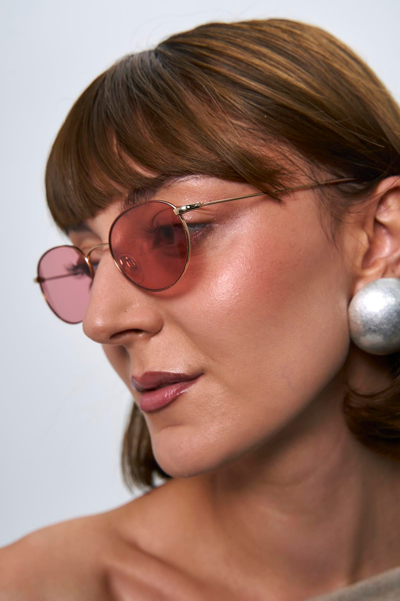 Sharon Gold Pink Güneş Gözlüğü