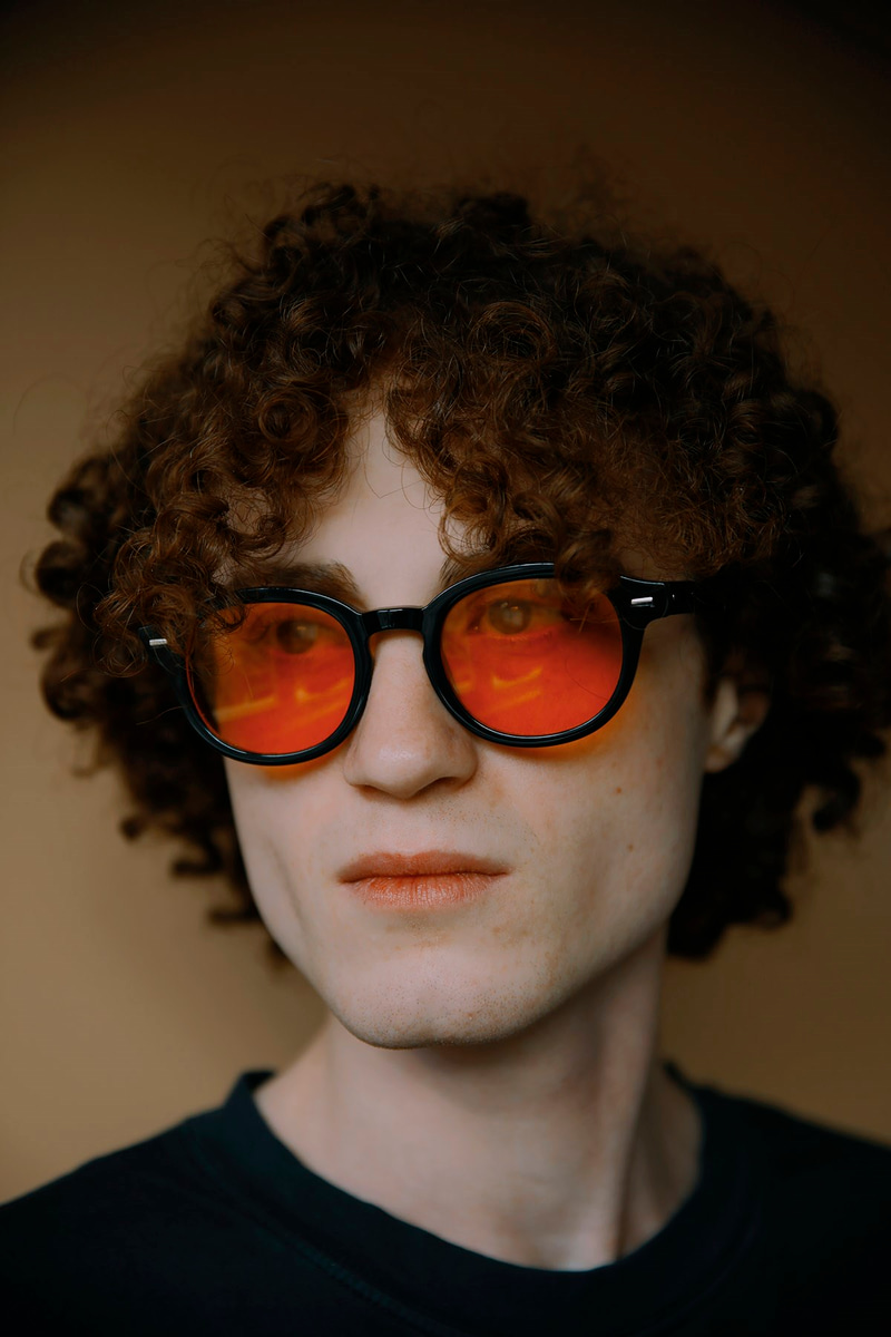 Simon Black Orange Erkek Güneş Gözlüğü