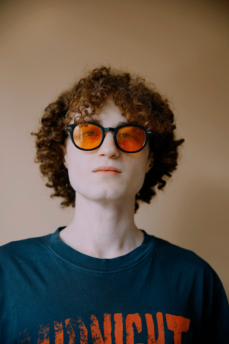 Simon Black Orange Erkek Güneş Gözlüğü