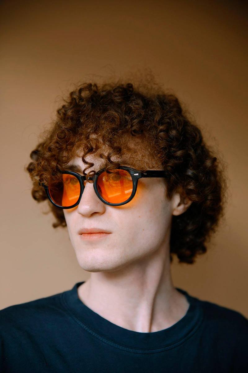 Simon Black Orange Erkek Güneş Gözlüğü