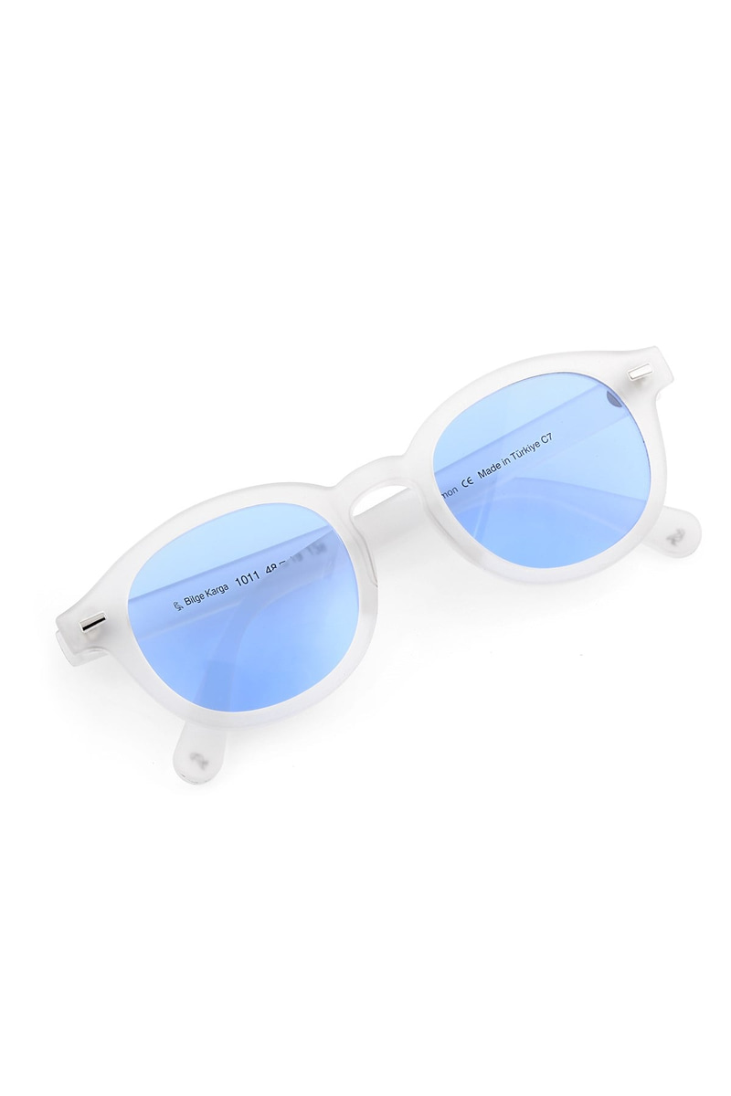 Simon Clear Blue Güneş Gözlüğü