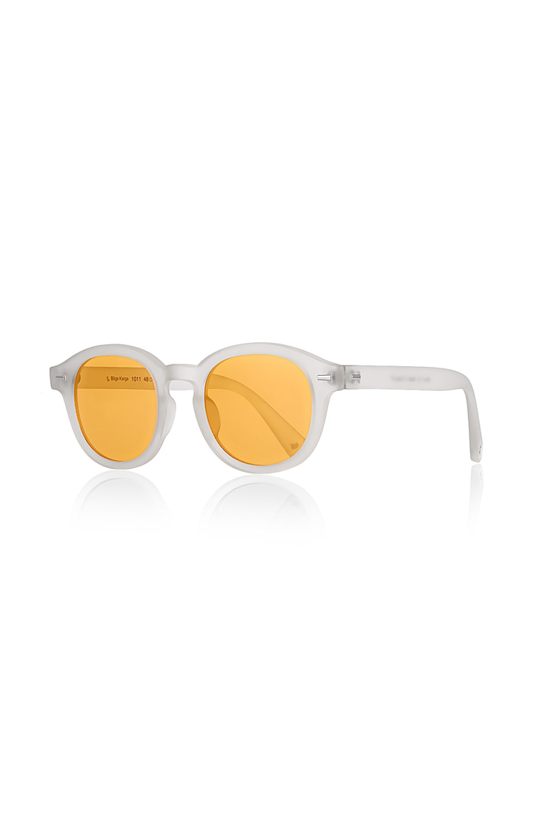 Simon Clear Orange Erkek Güneş Gözlüğü