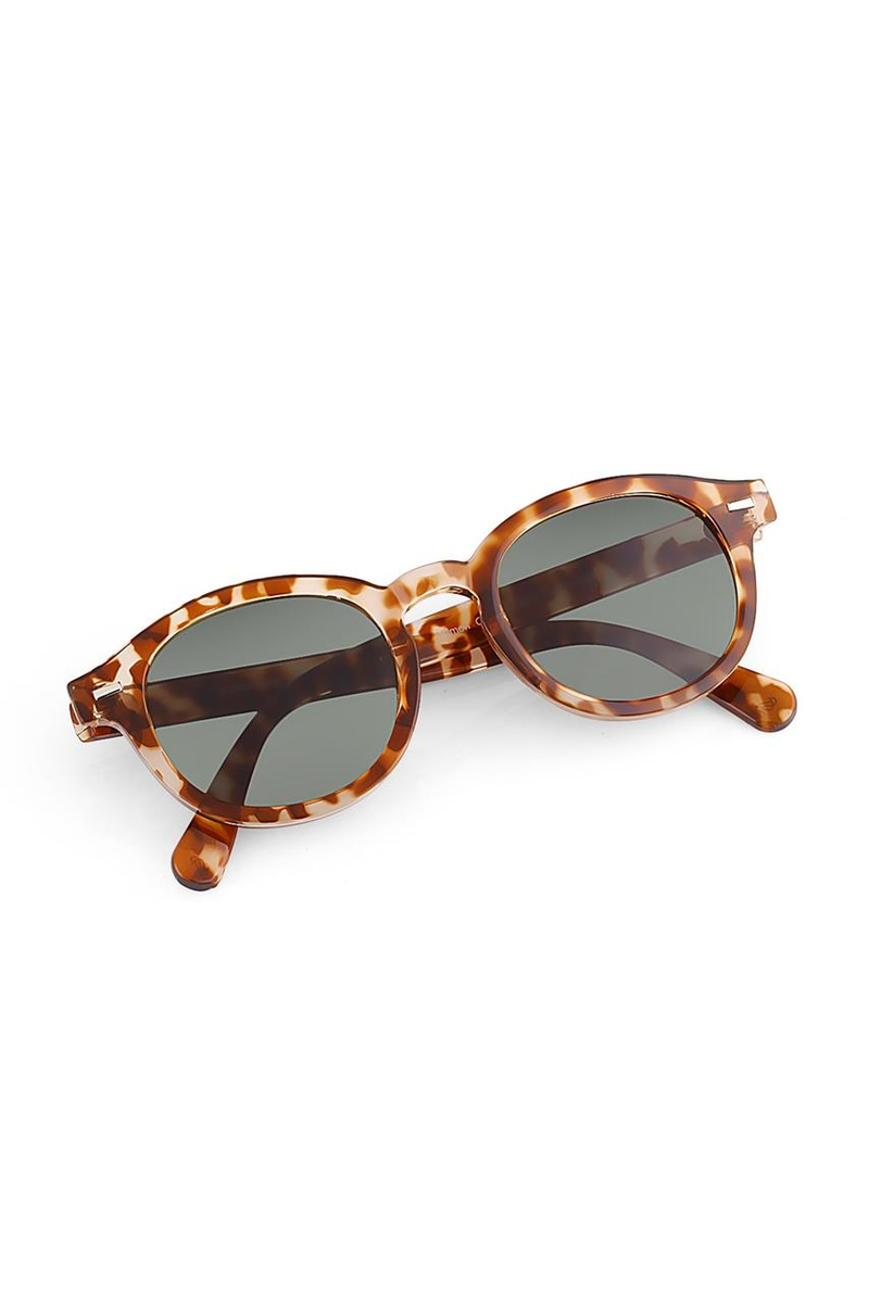 Simon Leopard Green Erkek Güneş Gözlüğü
