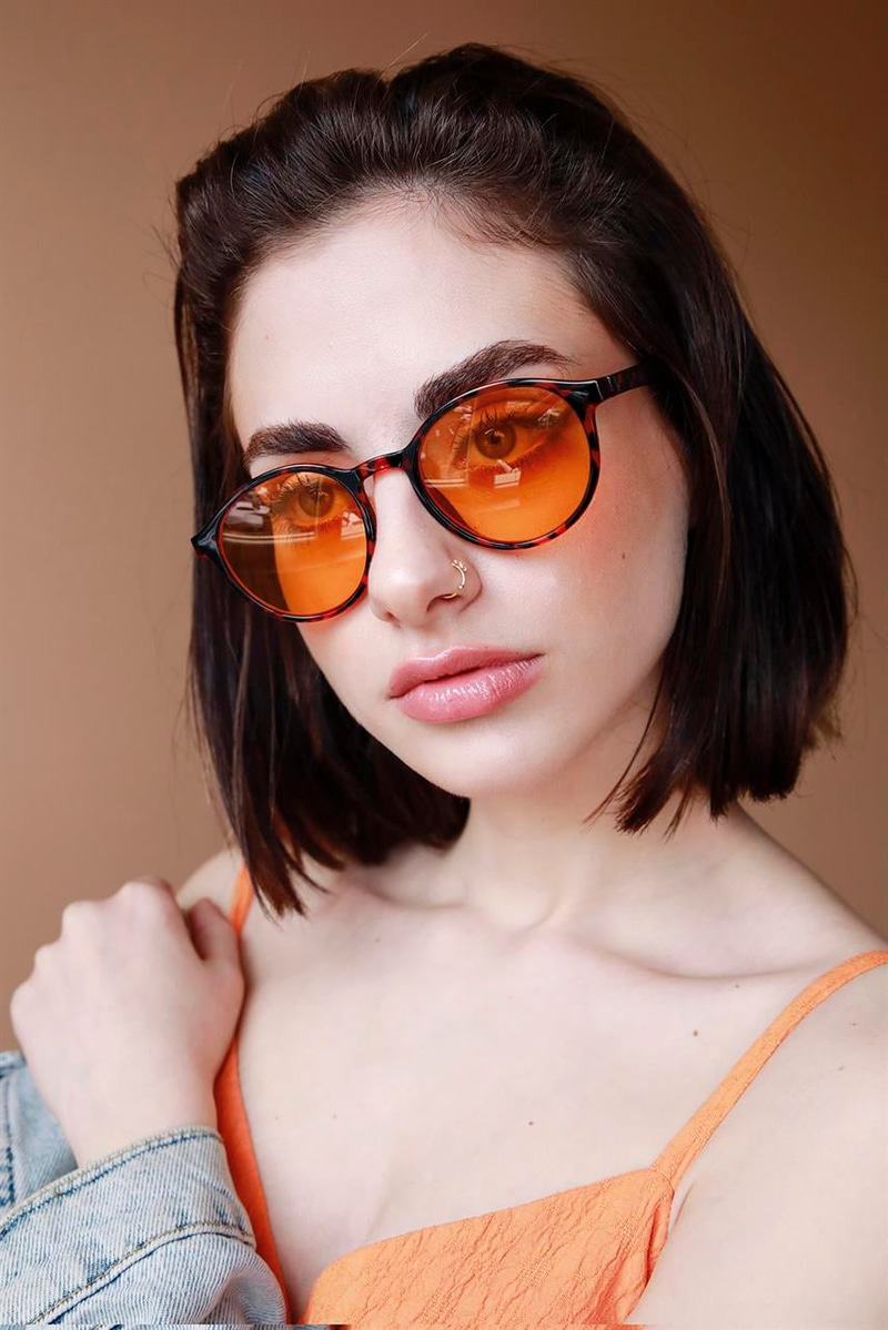 Smith Leopard Orange Güneş Gözlüğü
