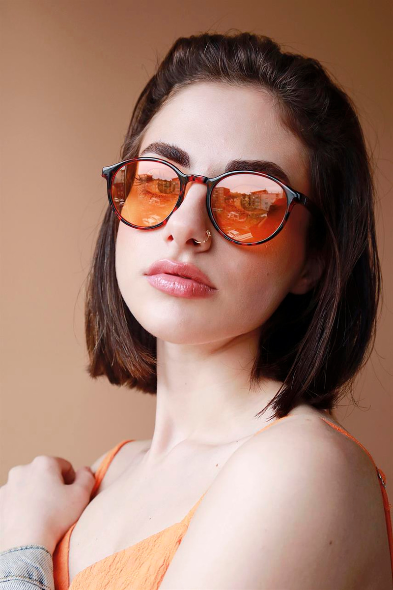 Smith Leopard Orange Güneş Gözlüğü