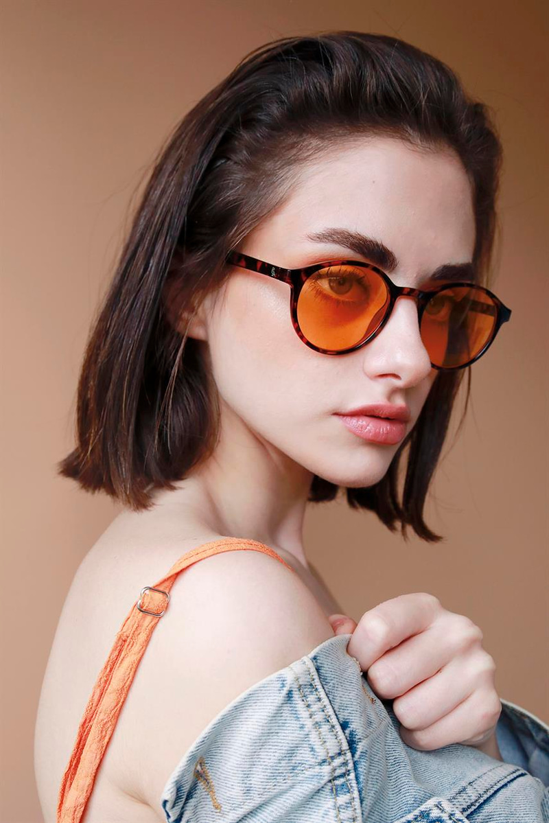 Smith Leopard Orange Güneş Gözlüğü