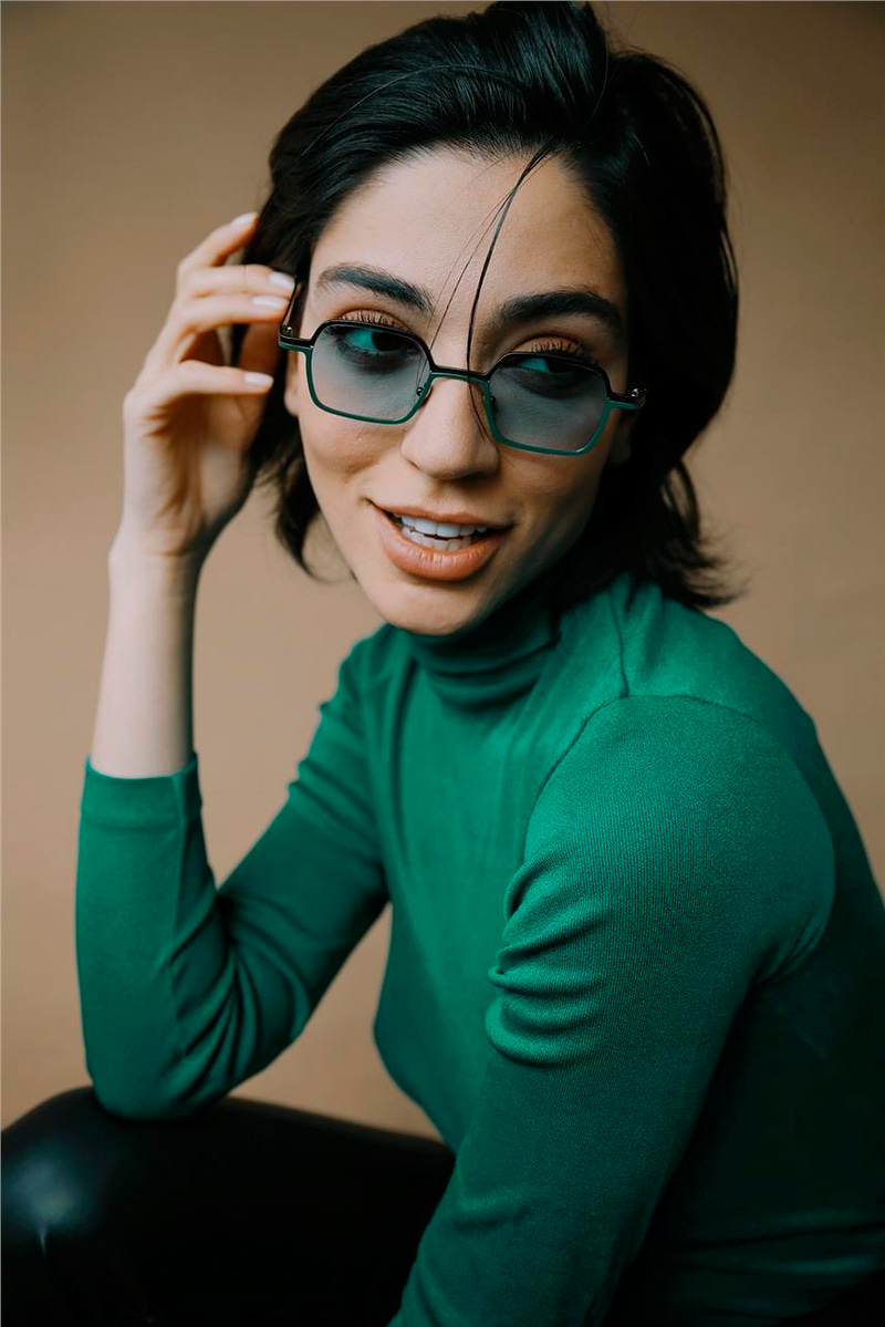 Sophie Green Black Green Güneş Gözlüğü
