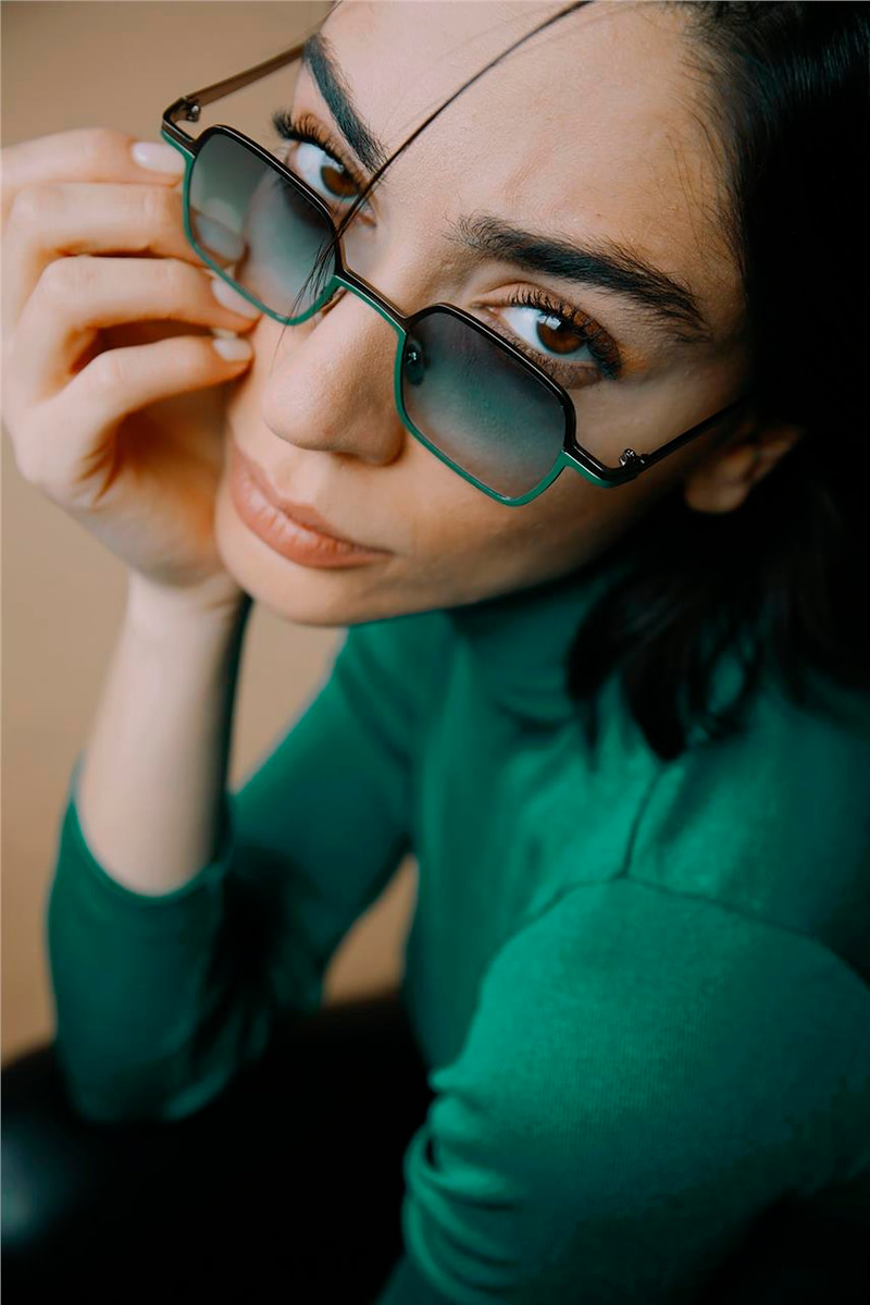Sophie Green Black Green Güneş Gözlüğü