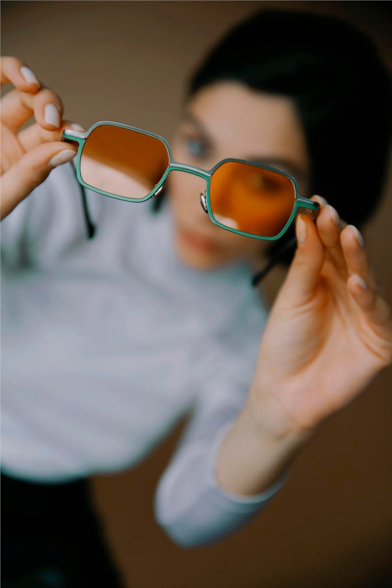 Sophie Green Black Orange Güneş Gözlüğü
