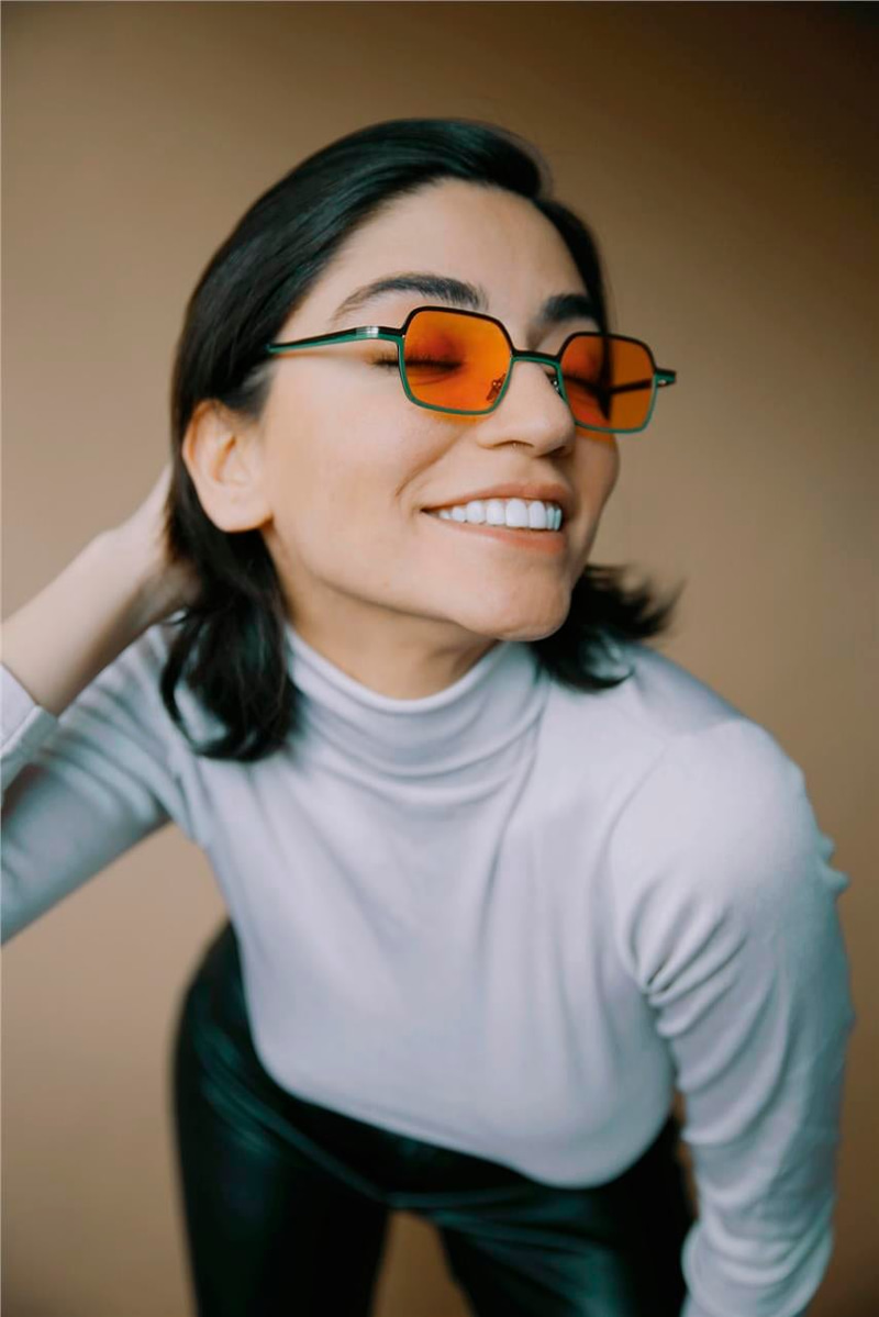 Sophie Green Black Orange Güneş Gözlüğü