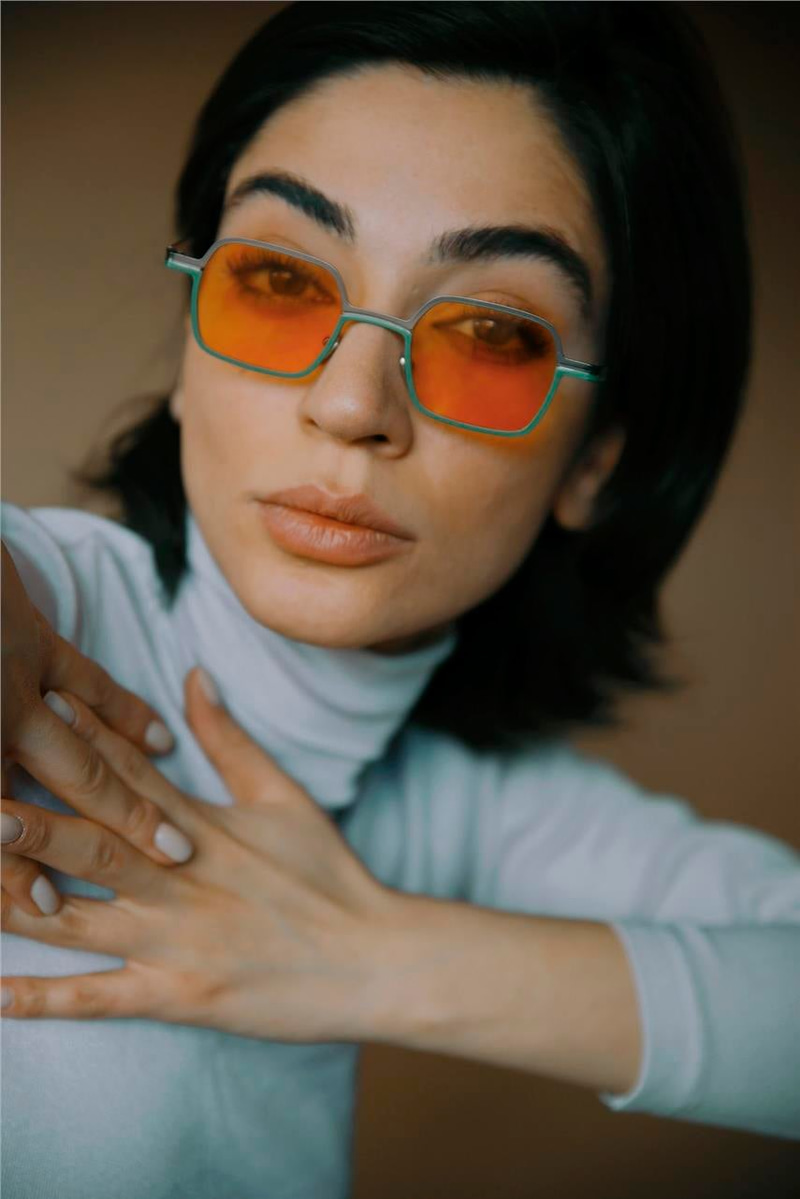 Sophie Green Black Orange Güneş Gözlüğü