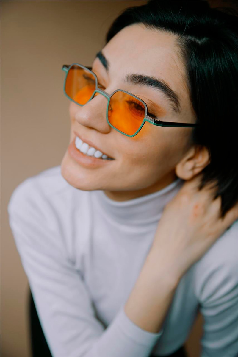Sophie Green Black Orange Güneş Gözlüğü
