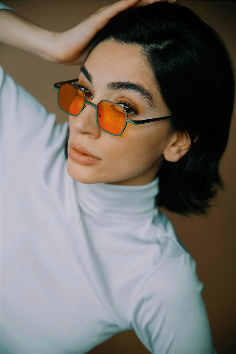 Sophie Green Black Orange Güneş Gözlüğü