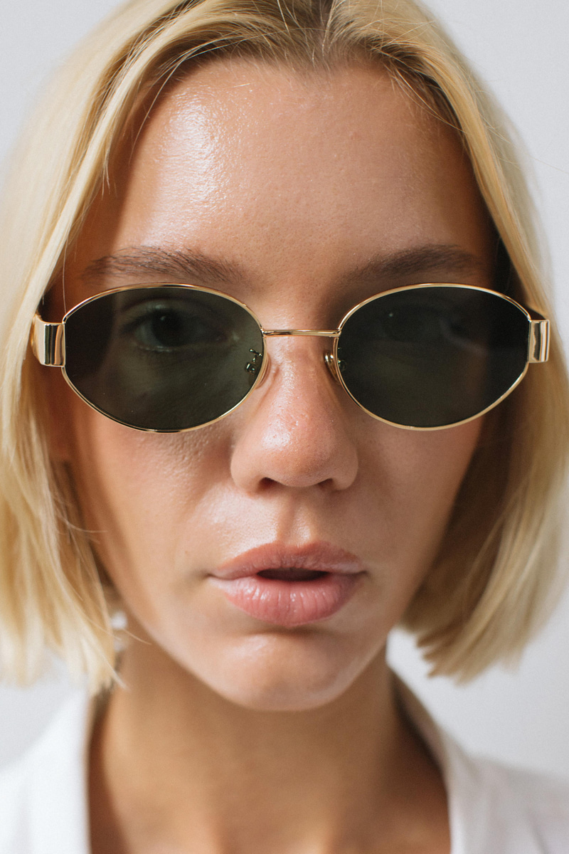 Stian Gold Green Güneş Gözlüğü