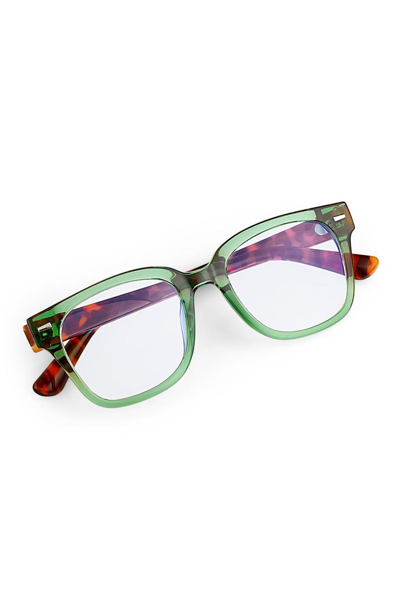 Tabbart Green Leopard Mavi Işık Koruyucu Gözlük