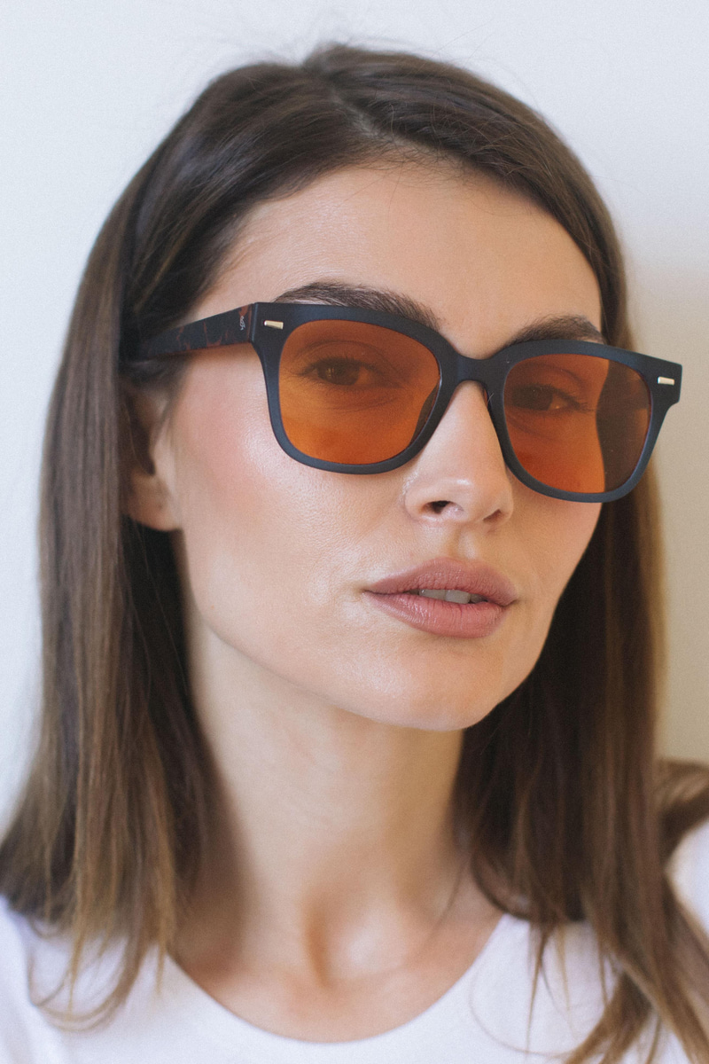Tabbart Matt Navy Orange Güneş Gözlüğü