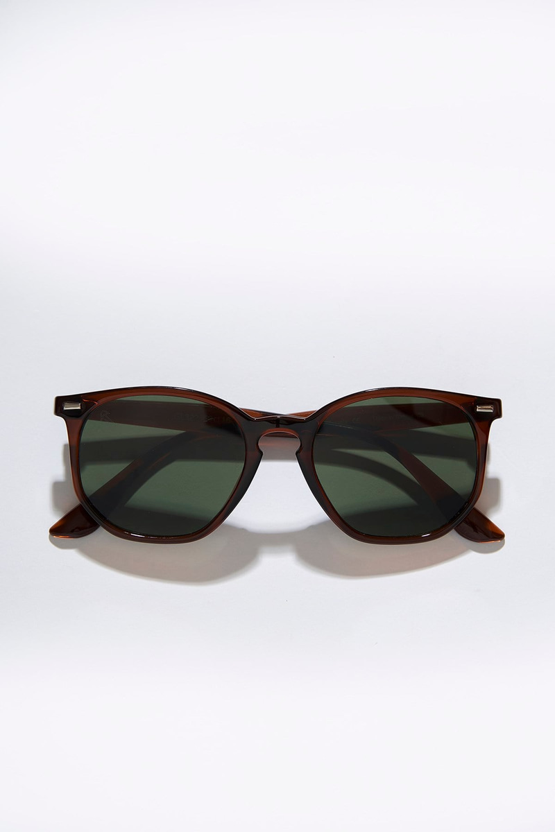 Tamela Dark Brown Green Güneş Gözlüğü