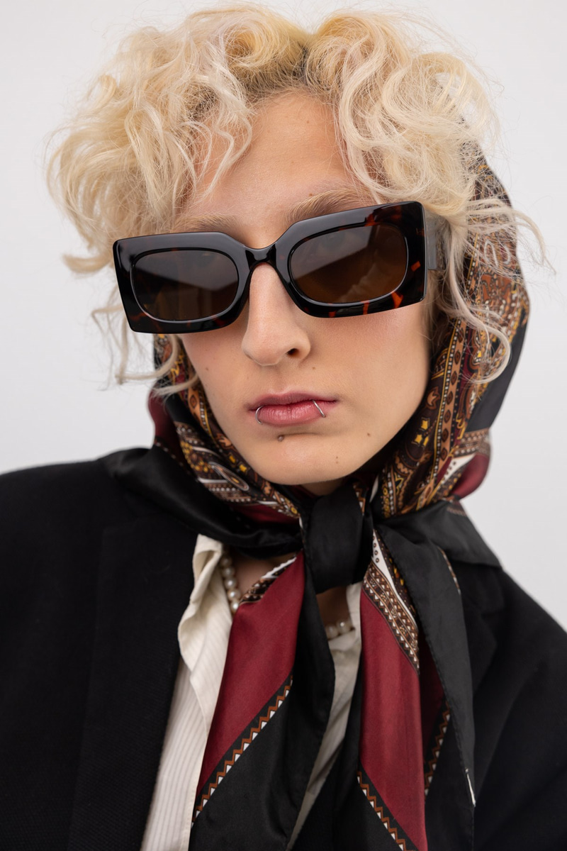 Travis Leopard Güneş Gözlüğü