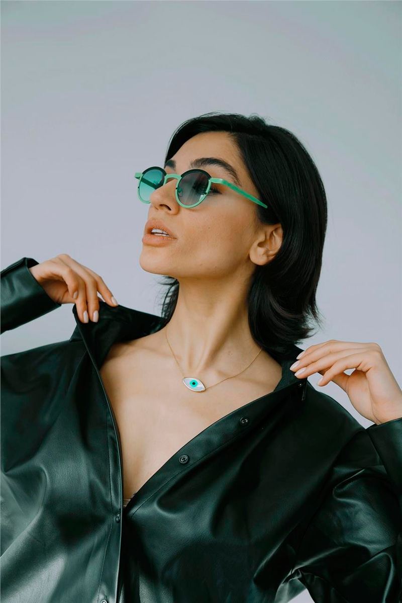 Turbey Green Green Green Deglare Güneş Gözlüğü