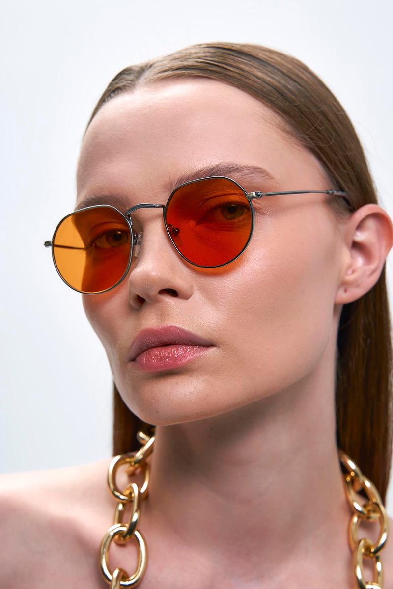 Ursula Silver Orange Güneş Gözlüğü