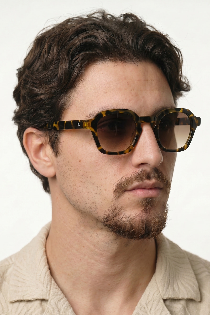 Valeno Tortoise Brown Degrade Erkek Güneş Gözlüğü