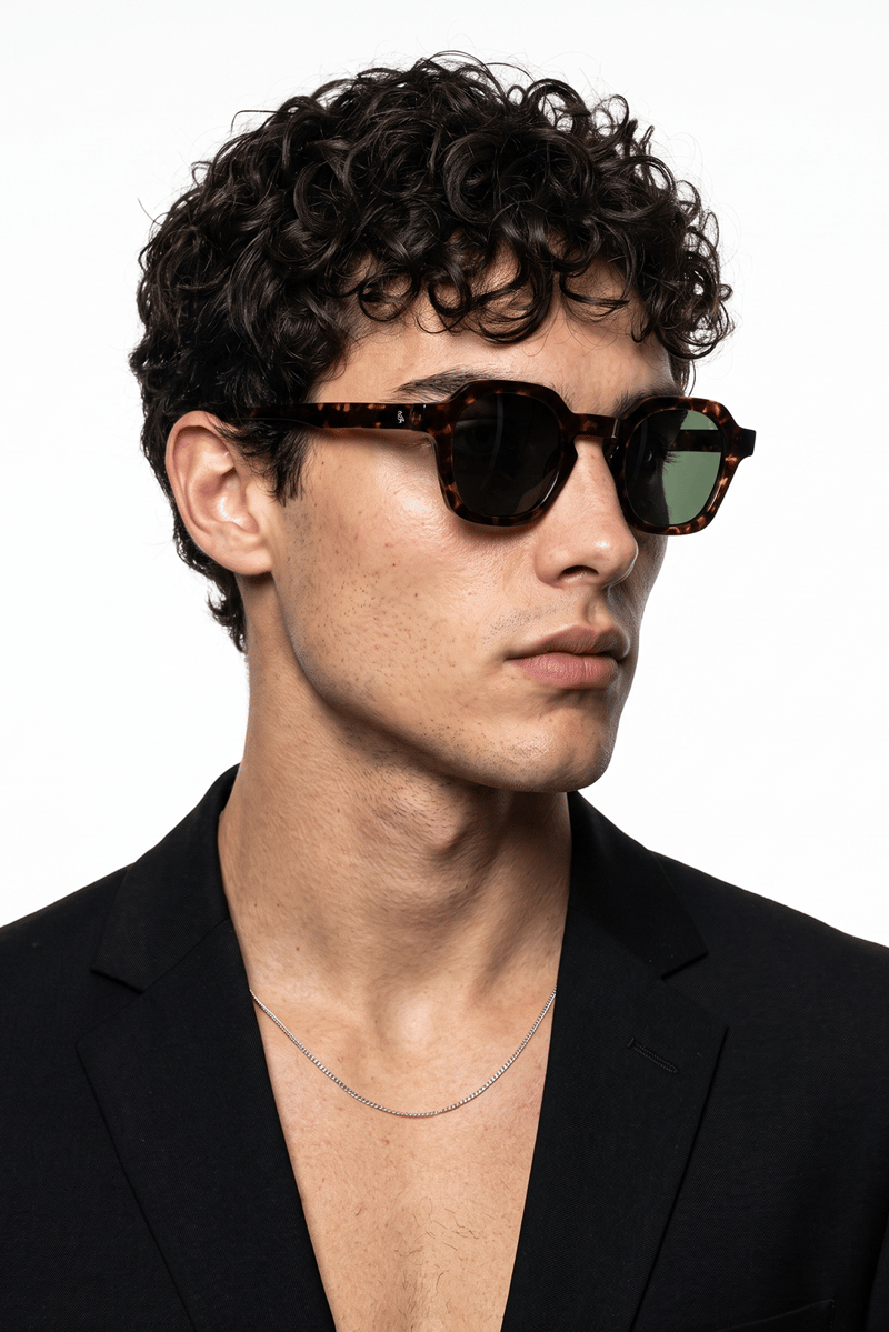 Valeno Tortoise Green Erkek Güneş Gözlüğü