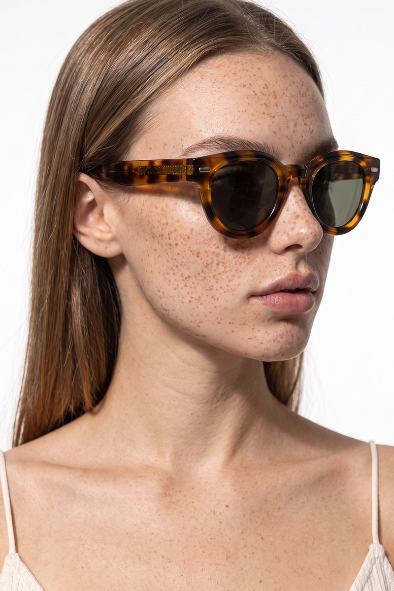 Valestria Leopard Green Güneş Gözlüğü