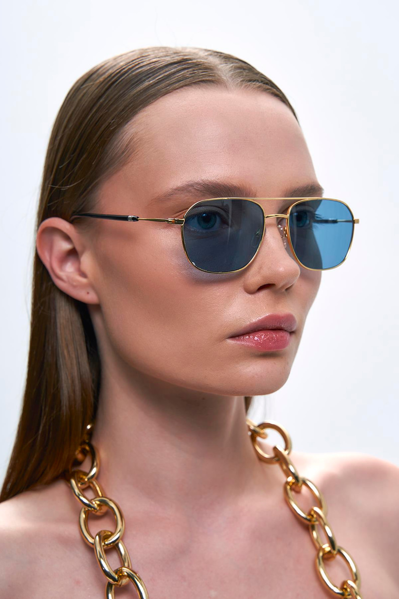 Vance Gold Blue Güneş Gözlüğü
