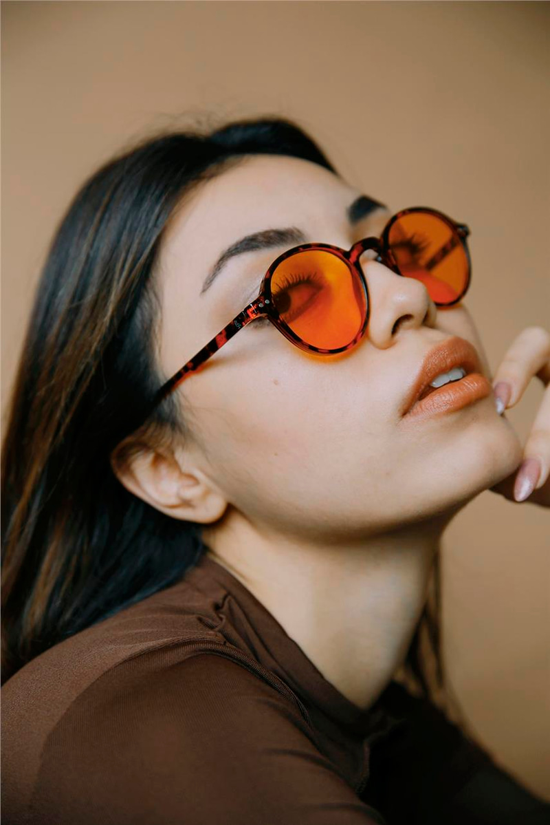Voliny Leopard Orange Güneş Gözlüğü